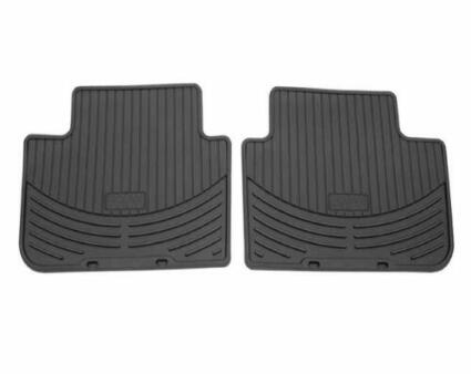 BMW Floor Mat Set - Rear (All-Weather) (Black) 82110305176